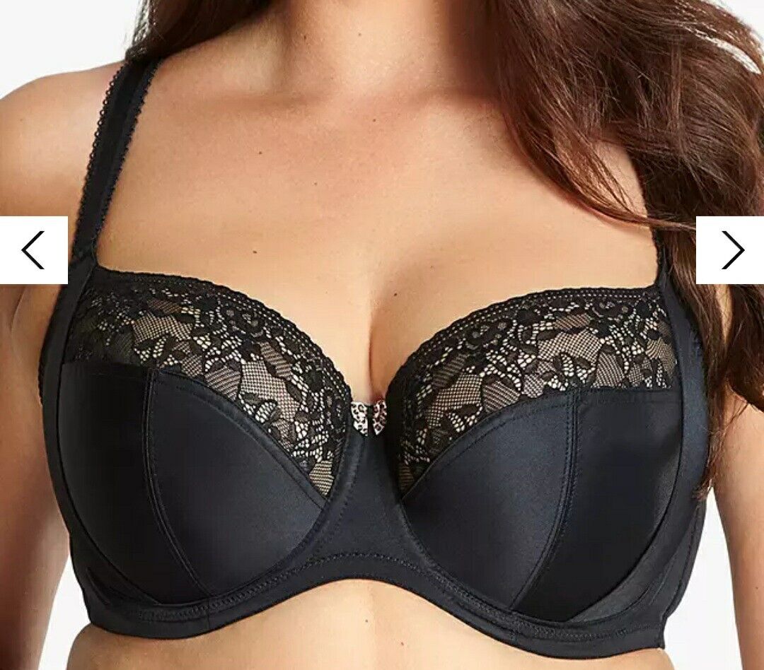 Sculptresse Chi Chi Balconette Bra Black Uk 38E****Ref V373