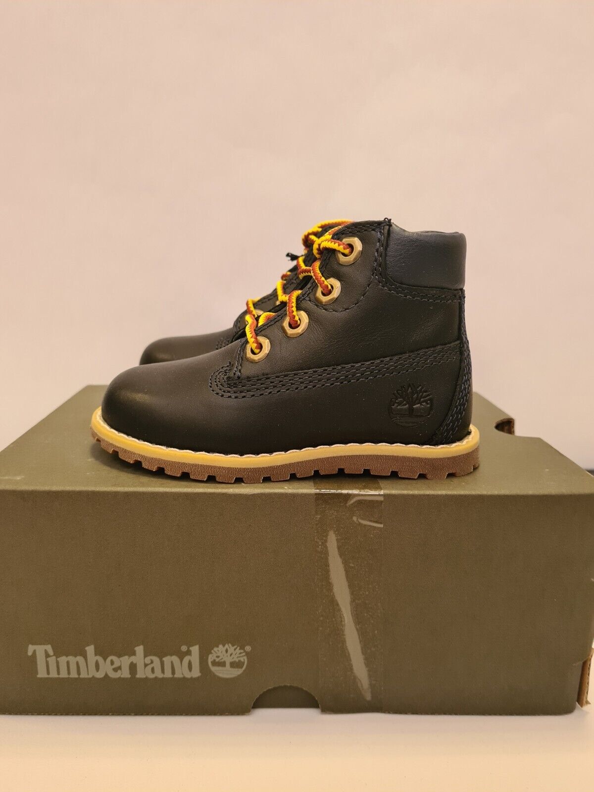 Timberland Pokey Pine Navy Toddler Boot Size UK 4.5 **** VS1