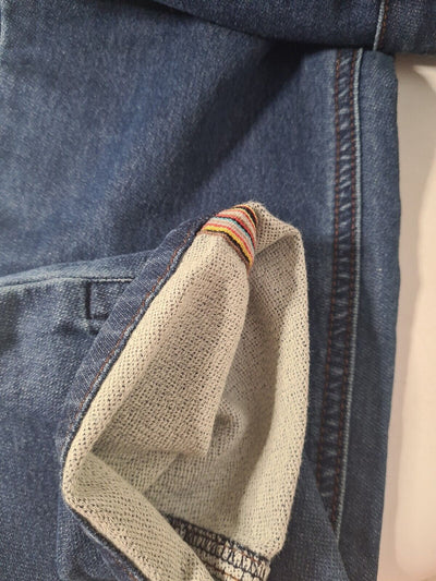 Paul Smith Junior Slim Fit Jeans With Stripe Detail Size 14 Years **** V230