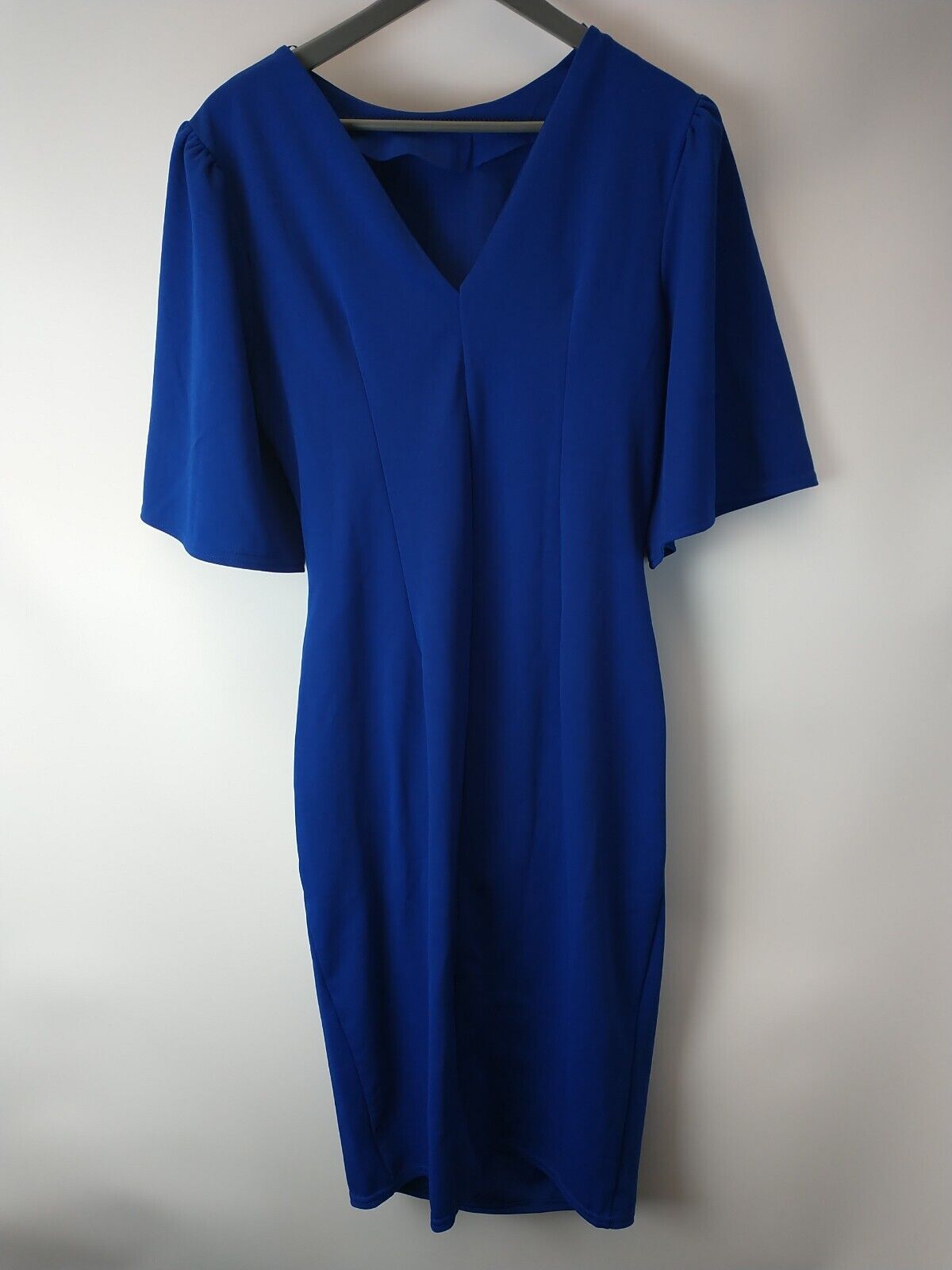 Quiz Royal Blue Dress. UK Size 10 **** Ref V554