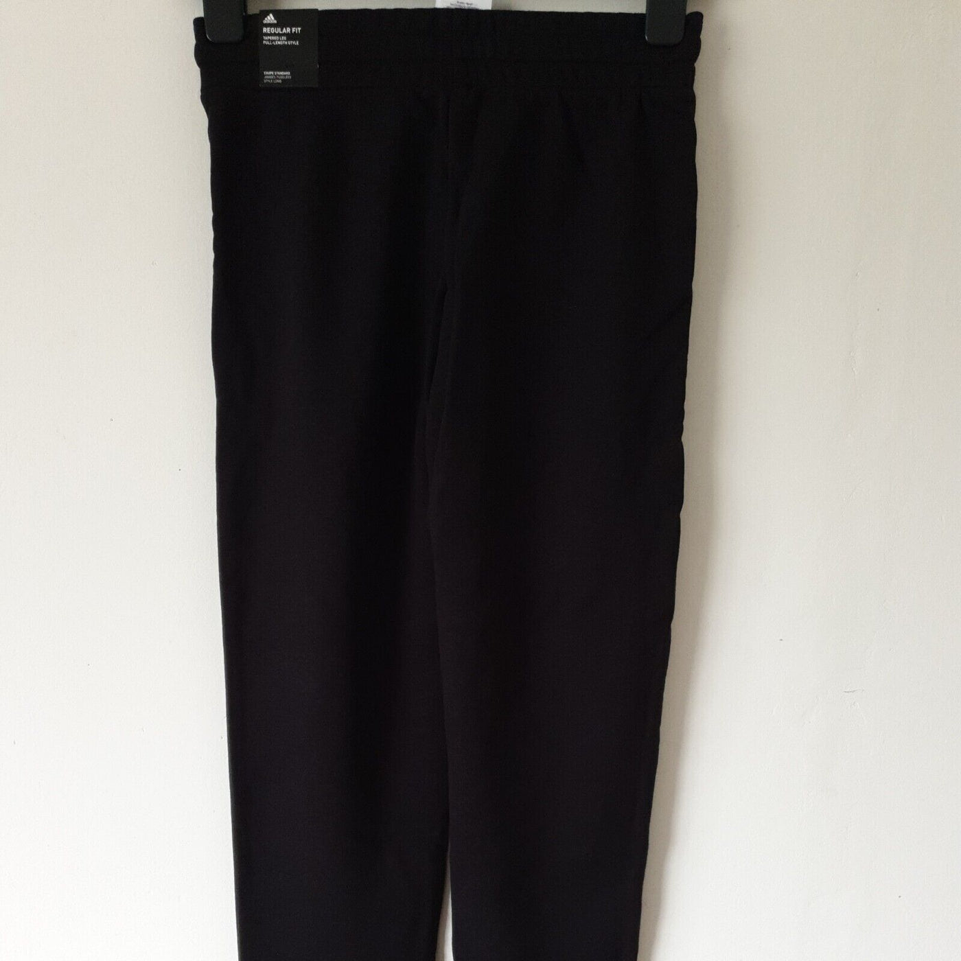 Adidas Black Regular Fit Tapered Leg Joggers Size XS****Ref V105