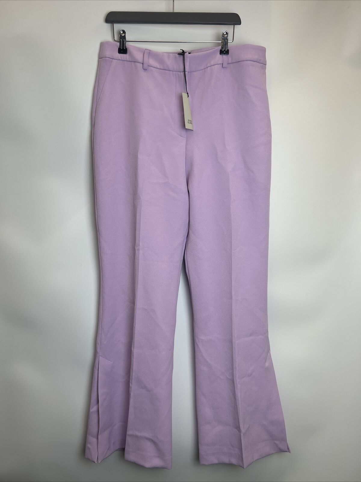 River Island Trousers - light Purple. UK 16 ****Ref V46