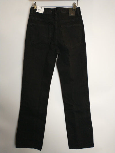 Mango Brigitte Studded Black Women's Jeans Size UK 4 **** V70