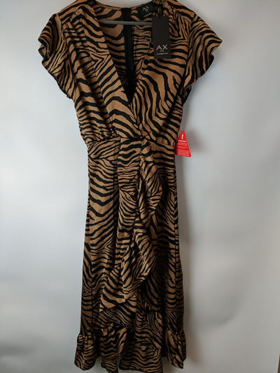 AX Paris Wrap Printed Midi Dress Size 6 **** V118