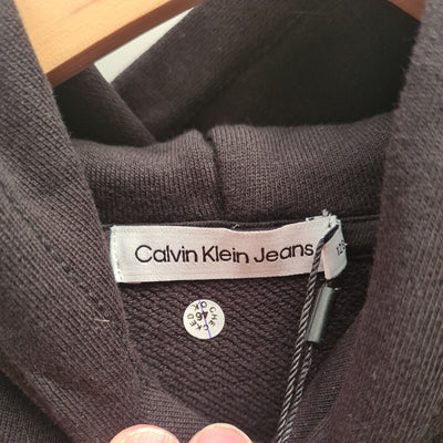 Calvin Klein Boys Logo Hoodie Black 8yrs BNWT Ref****V11