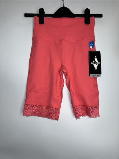 Sketches Lace 10* Bike Shorts - Coral. UK XS **** Ref V168