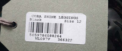 AllSaints Cora Shine Leggings Size 12.