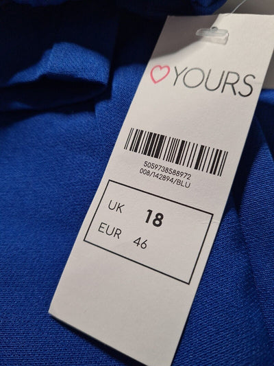 Yours Royal Blue Trousers Size 18 ****Ref V234