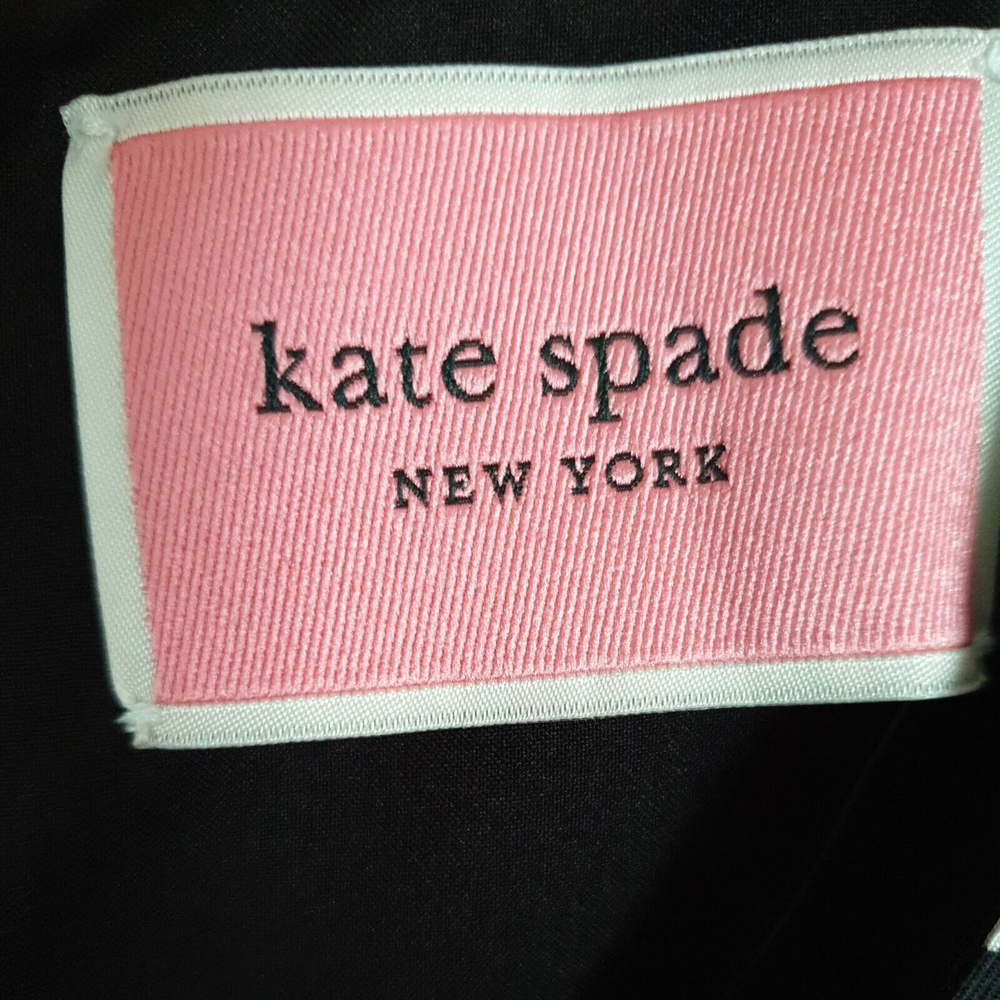 kate spade new york Meadow Shft Dress Mainline Black Size 6****Ref V24