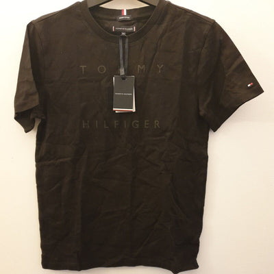 Tommy Hilfiger Black Logo Tshirt Uk 14yrs****Ref V240