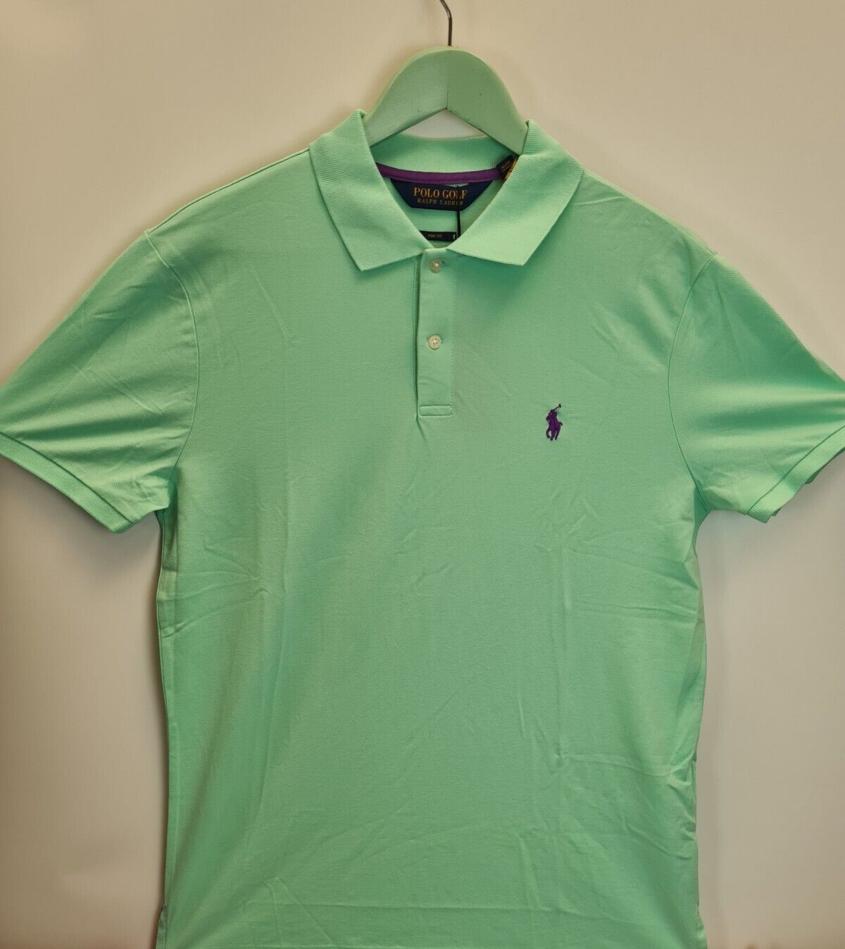 Polo Golf New Englandprep Blue ss kc Pro Fit Tshirt Size M****Ref V233