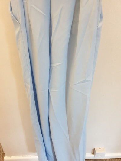 aq aq Raine Baby Blue Wide-leg  jumpsuit Size 10 Ref Mw11