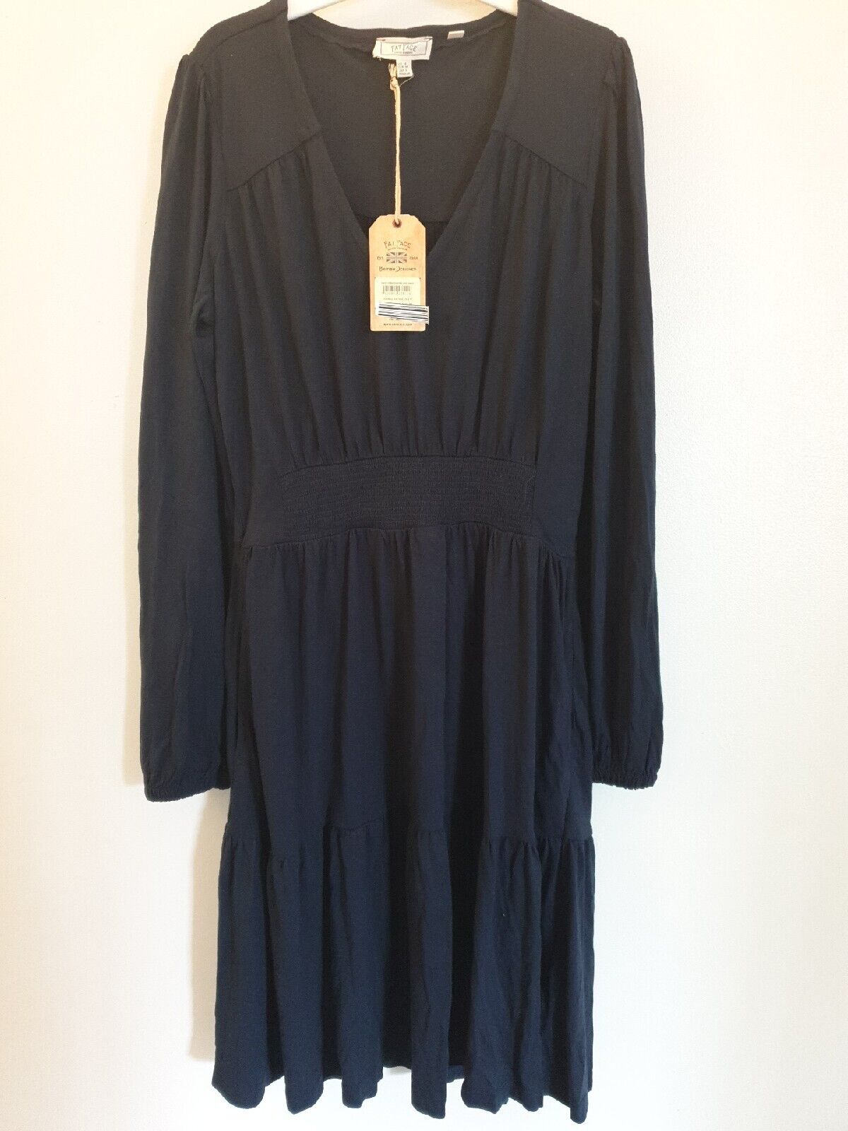 FatFace Maye Embroidered Dress Navy Uk8****Ref V503