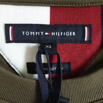 tommy hilfiger t shirt Icon Insert Army Green Uk XS****Ref V19