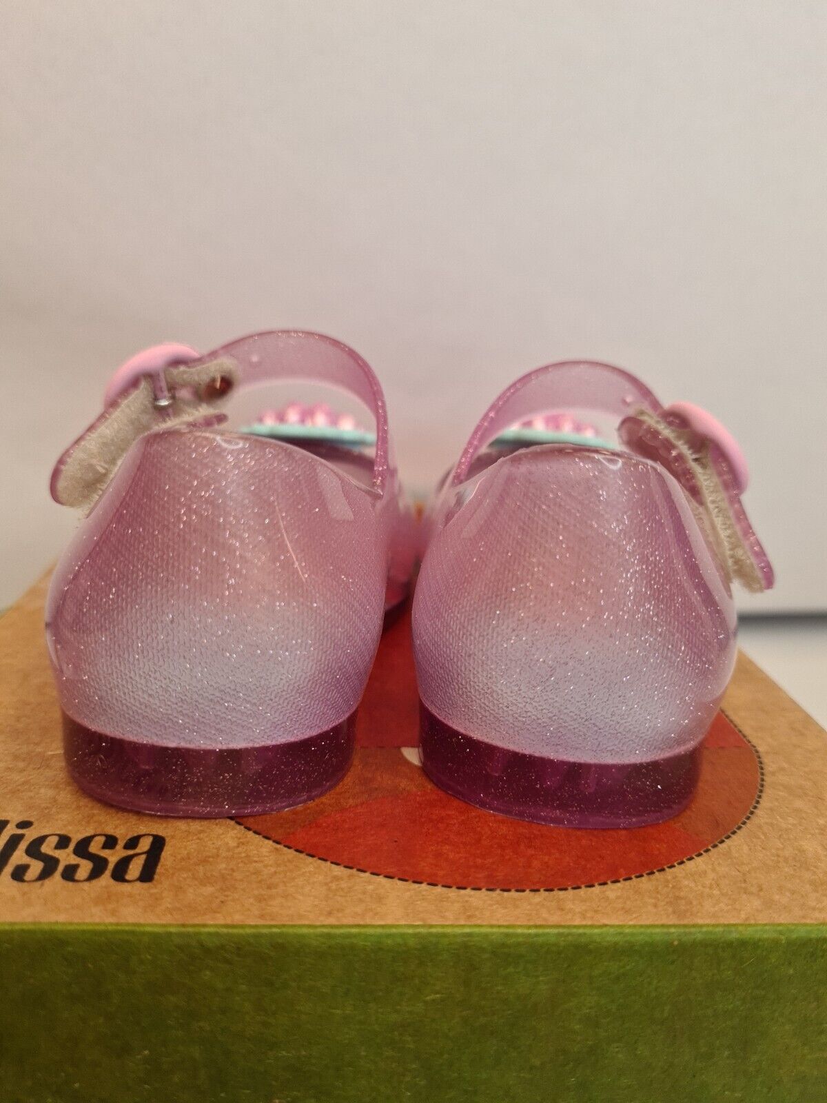 Mini Melissa Disney Ariel Sweet Love Toddler Shoes  Uk 4 **** VS2