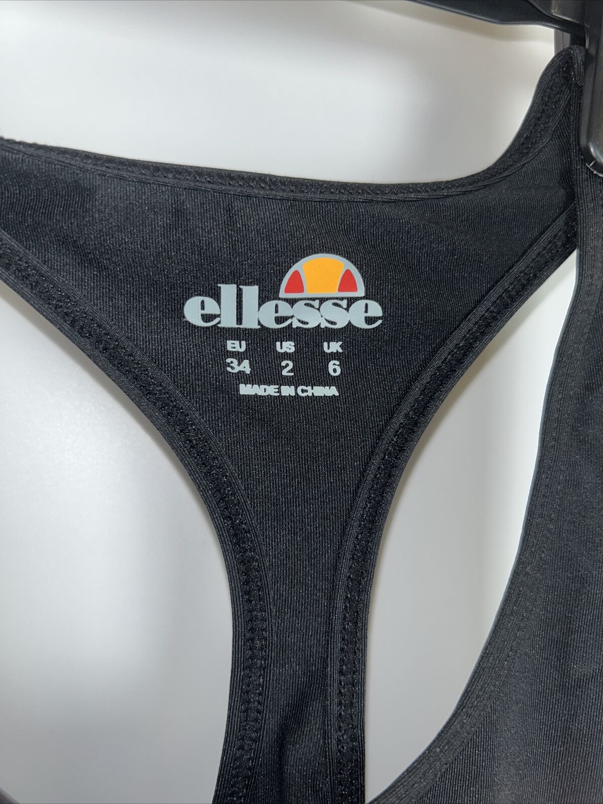 Ellesse Womens Gym Vest - Black. UK 6 **** Ref V62