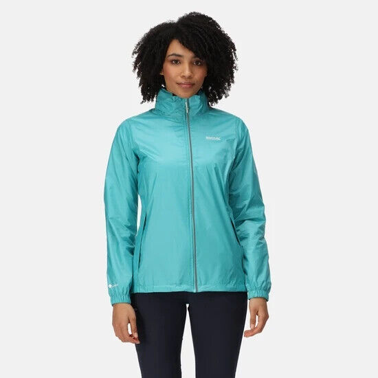 Women's Corinne IV Waterproof Packaway Jacket-Turquoise. UK 12 **** Ref V530