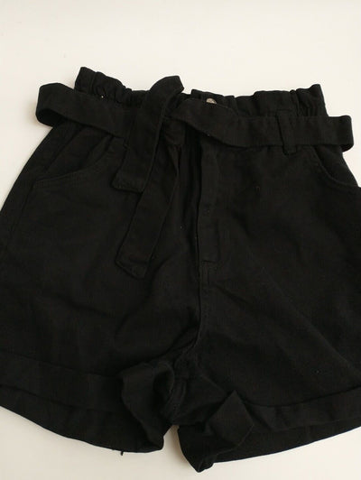 Michelle Keegan Black Shorts. UK 8 ****Ref V145