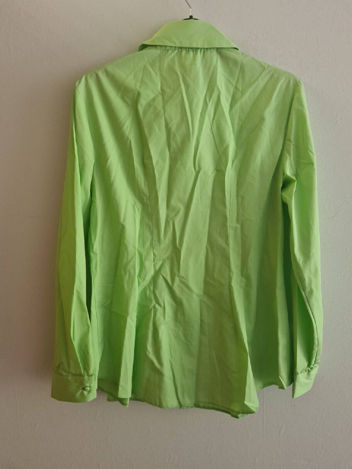 River Island Cinched Waist Poplin Shirt Green Size 10****Ref V438