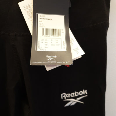 Reebok RI Cotton Leggings Tights Black Size XS****Ref V270