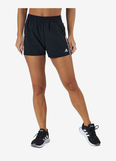 Adidas Training Pacer Three Stripe Woven Shorts. Black. UK M. ****V22