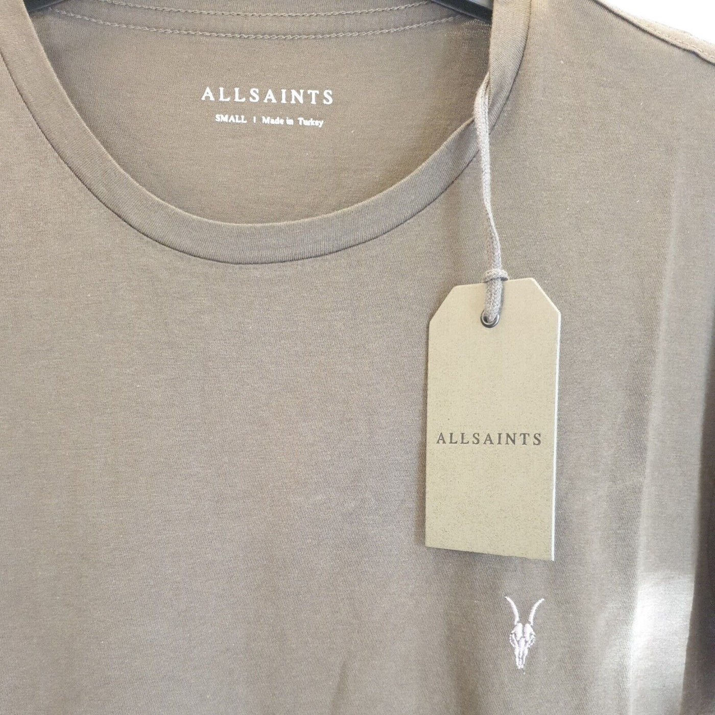 All Saints T- Shirt Gunmetal - Grey. Size S ****Ref V547