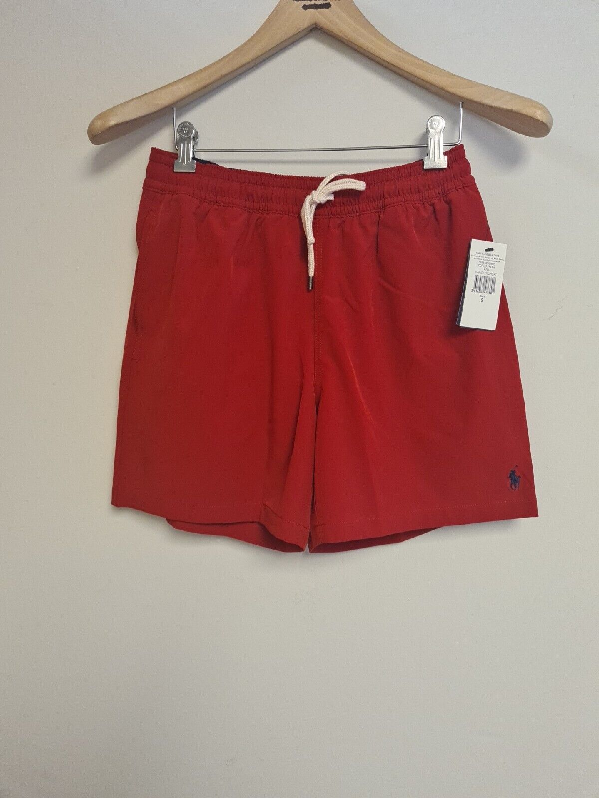 Polo Ralph Lauren Traveller Swim Shorts Red Size S BNWT Ref****V500