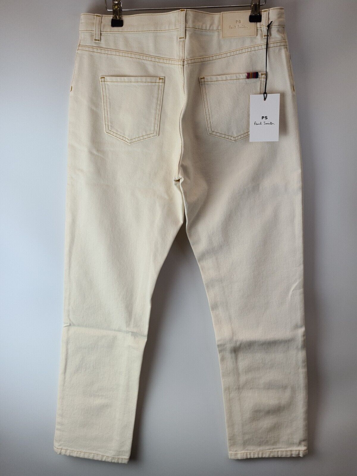 Paul Smith Women's Tapered Off White Denim Jeans Size W28 **** V31