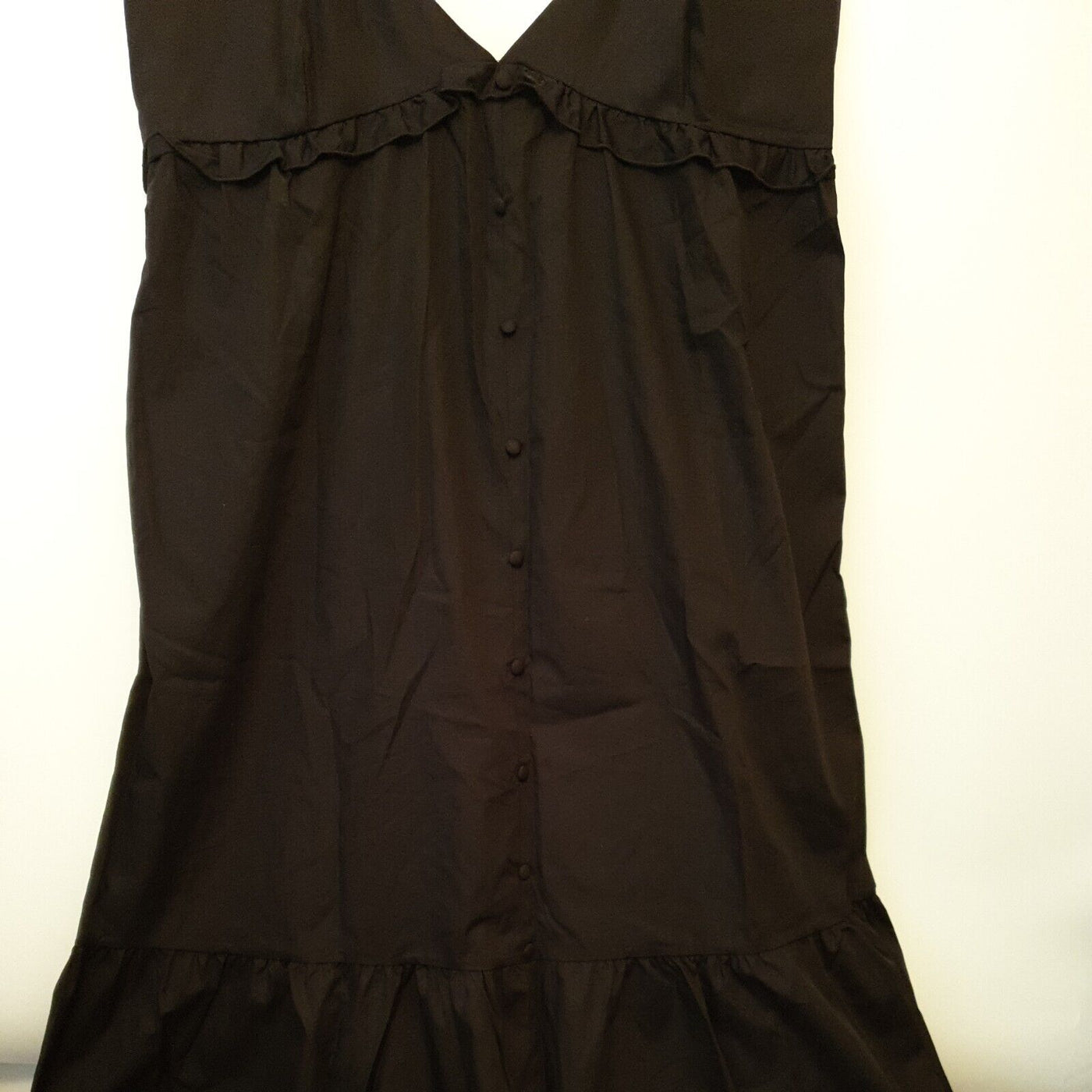 River Island Black Tiered Maxi Dress Uk18****Ref V40