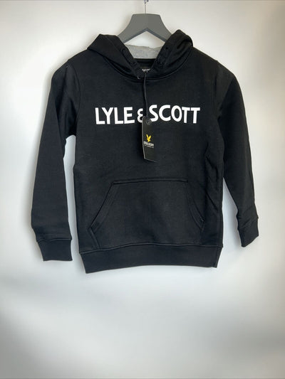 Lyle & Scott Boys Logo Oth Hoodie - Black. UK 8/9 Years **** Ref V168