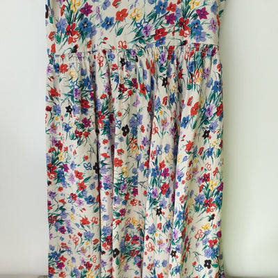 Michelle Keegan Soft Button Floral Maxi Dress Uk10 ****Ref V265