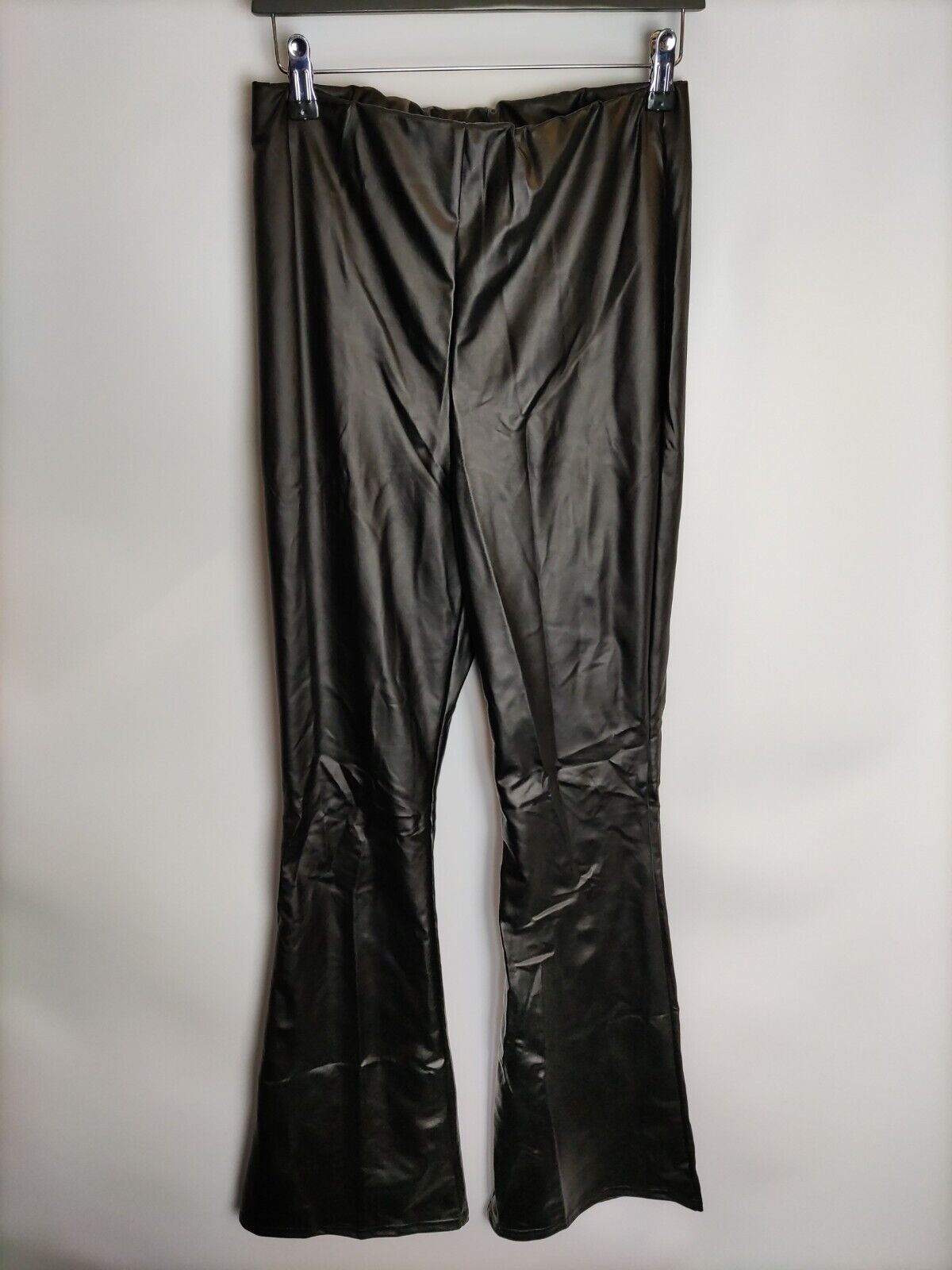 River Island PVC Leggings. Black. UK 12. **** Ref V73