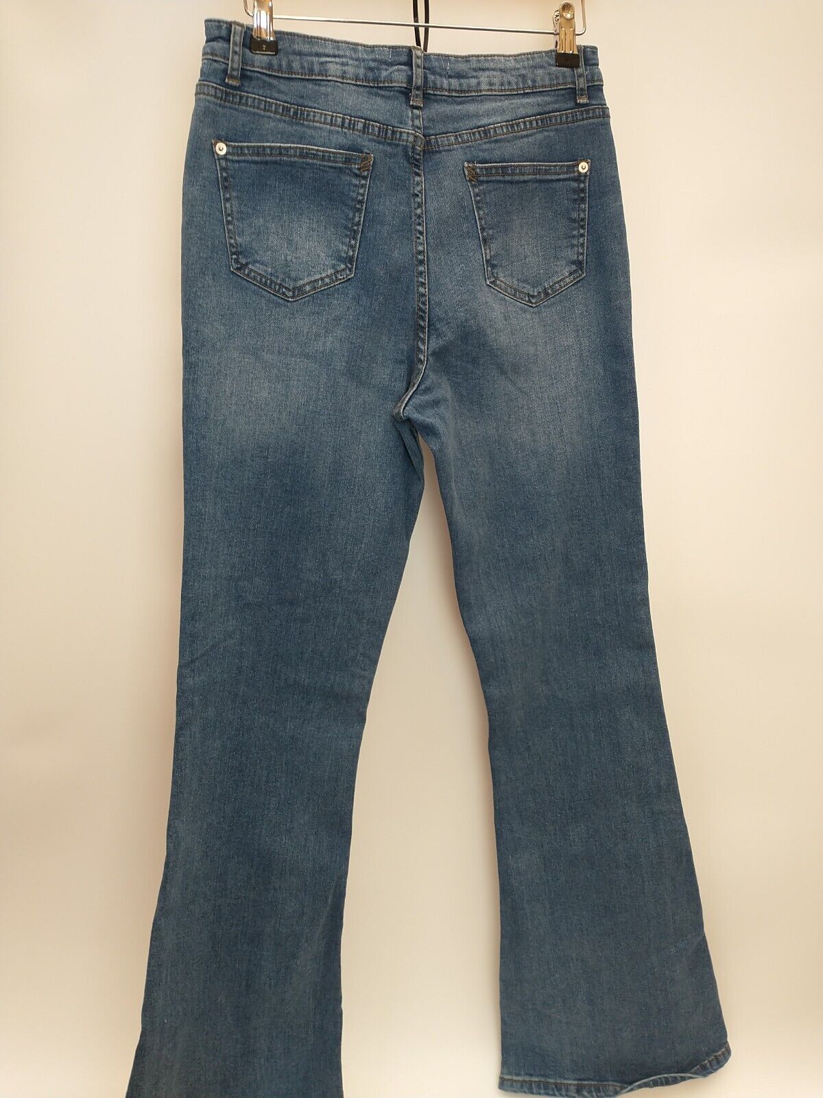 Missguided Slim Fit Flared Jeans Size UK 14 **** V53