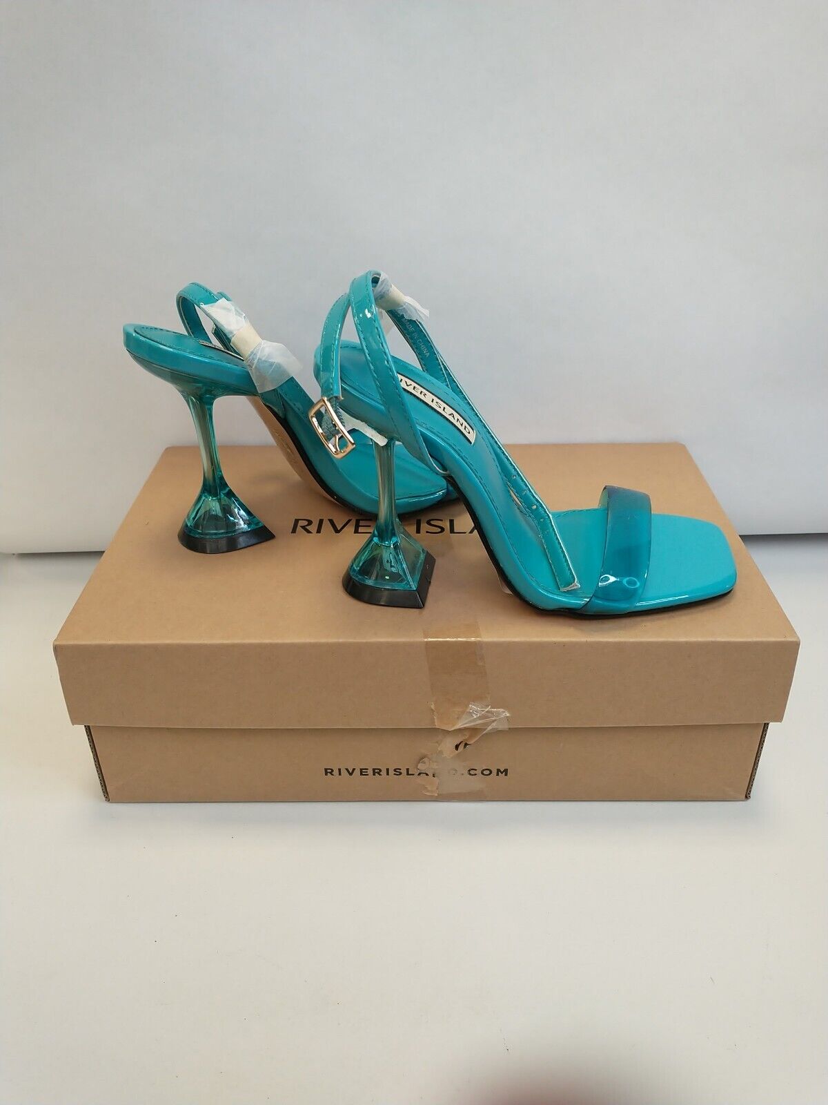 River Island Tyga Heeled Sandals. UK 2 **** VS1