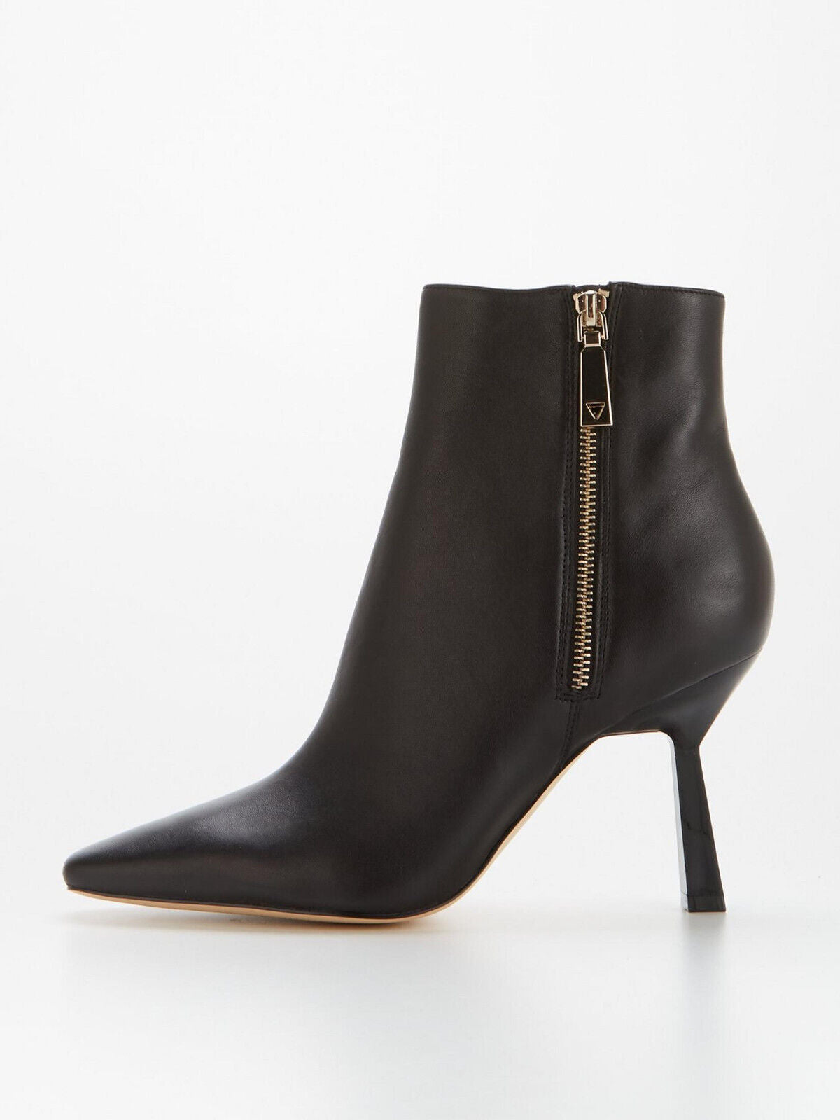 Guess Brunela Heel Detail Ankle Black Boot Size 5 **** VS3