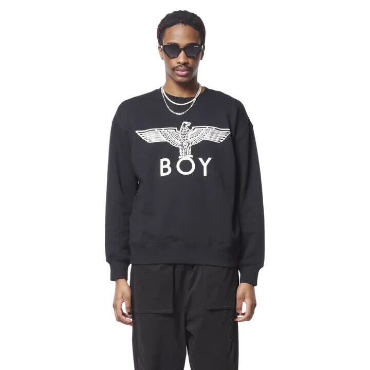 Boy London Eagle Black Sweatshirt Size Small ** SW13