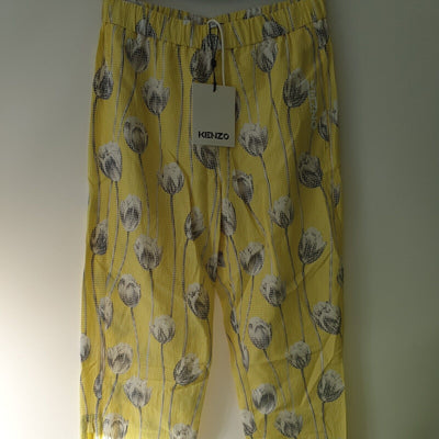 Kenzo Printed Jogpant Yellow Size 38****Ref V26