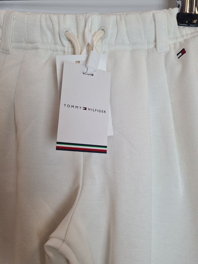 Tommy Hilfiger Girls Signature White Joggers Size Age 6 Years **** V208