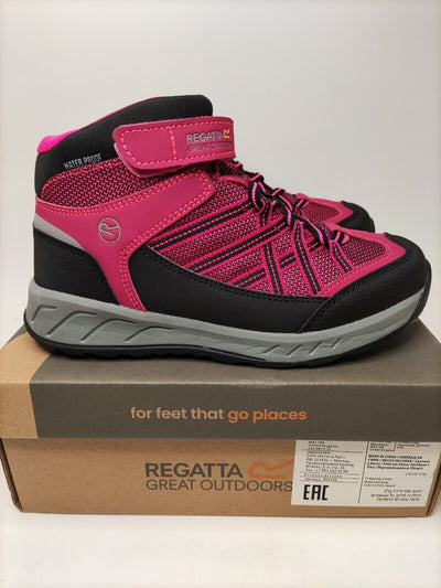 Regatta Samaris V Mid Jnr. Neon Pink Boots. UK 1. ****VS2