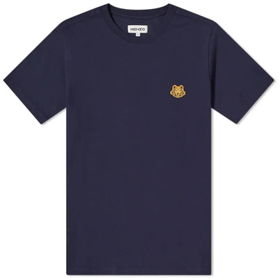 Kenzo Tiger Crest Navy Blue T-Shirt Size 2XL