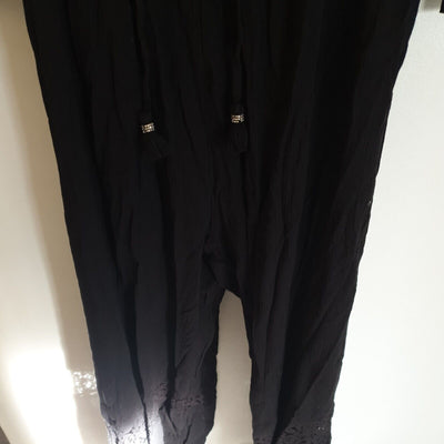 River Island Black Beach playsuit Uk22****Ref V272