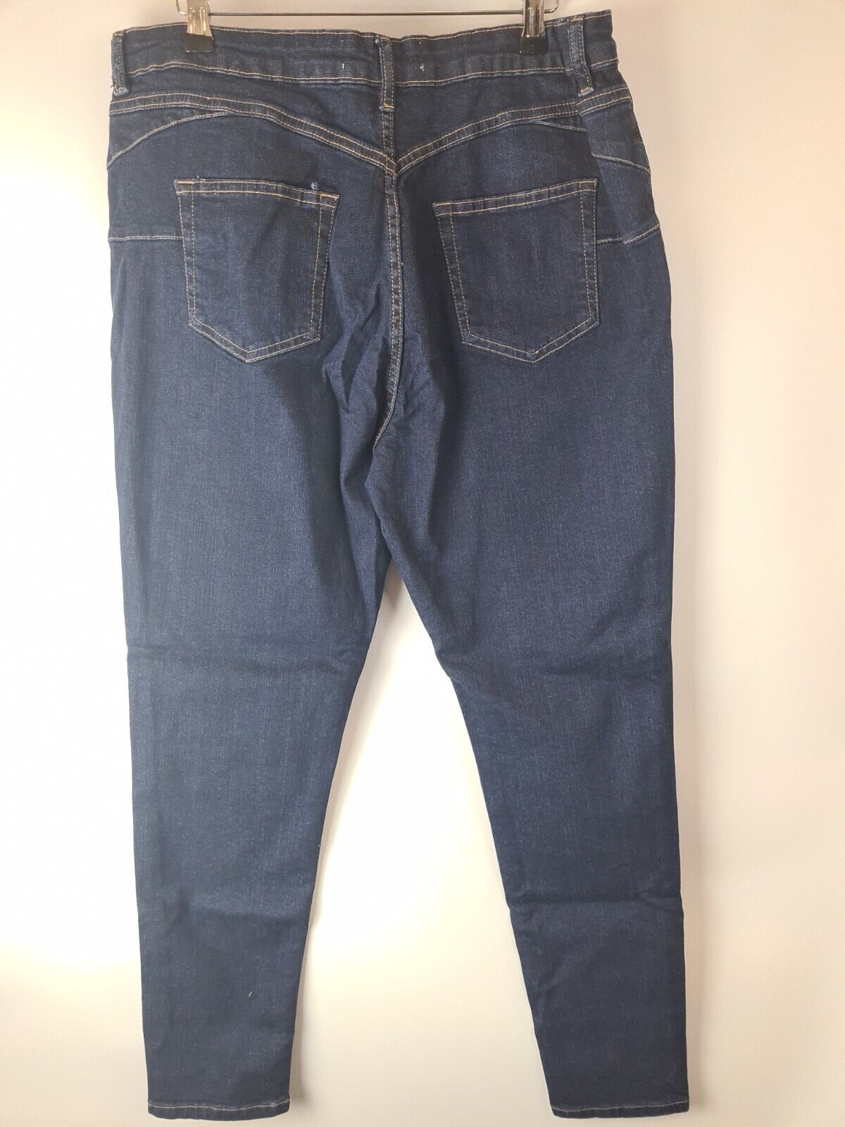 Wallis Ellie Skinny Leg Jeans Dark Wash Size UK 18 **** V31O