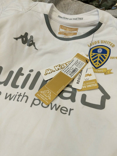 Kappa Leeds Utd Top. 19/20 Home. Unisex 11_12 Yrs. Defects. Ref Y1