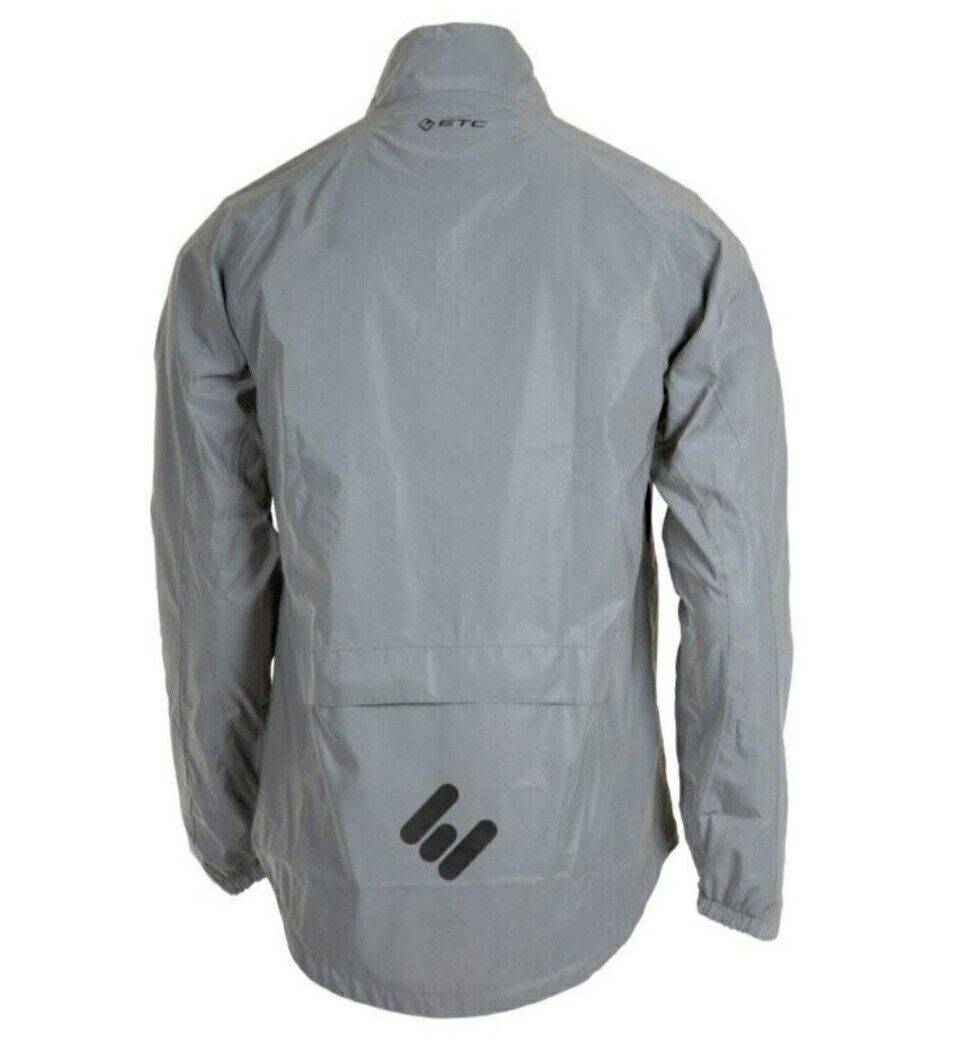 Arid Mens Rain Cycling Jacket Silver UkXL****Ref V368