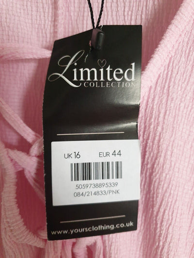 Limited Collection Pink dress Uk16****Ref V379