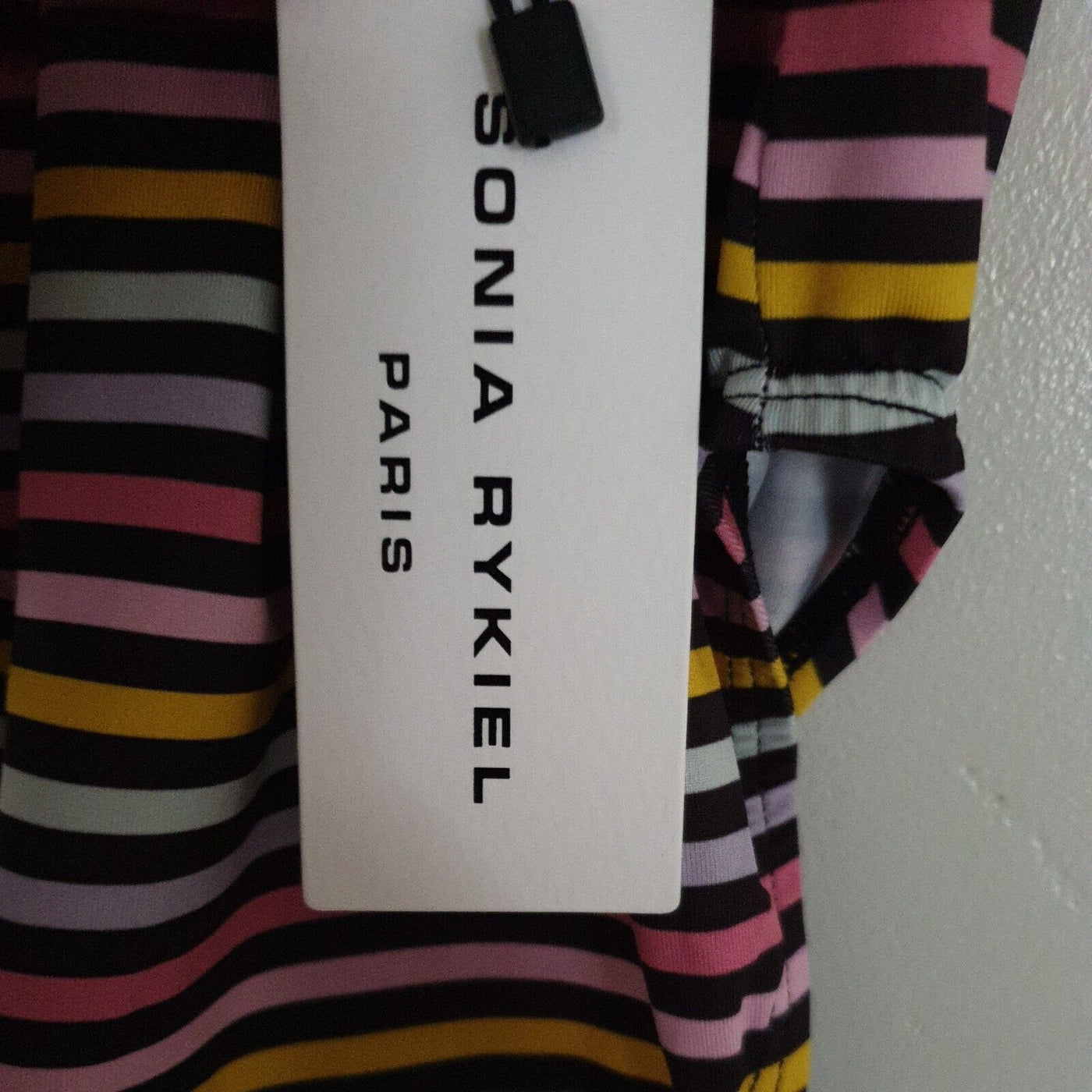 Sonia Rykiel Martinique Accessory Stripe Swimsuit Girls Size 4yrs****Ref V344