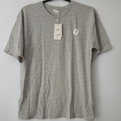 Mango Teen boys Grey Tshirt turn up the music Size XS-S ****Ref V439