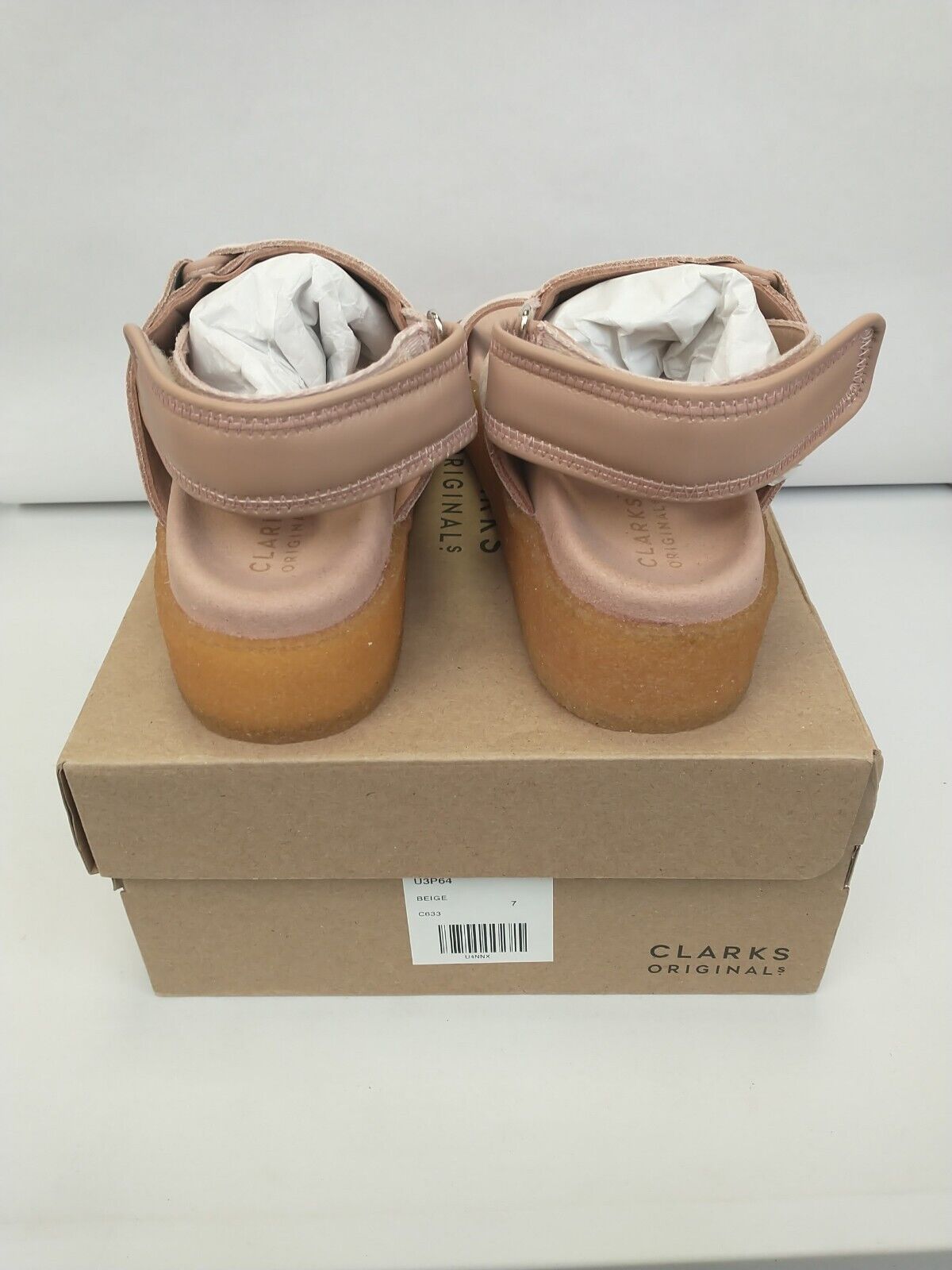 Clarks Crepe Sandals Women. UK 7. Beige Combi  ****RefVS1