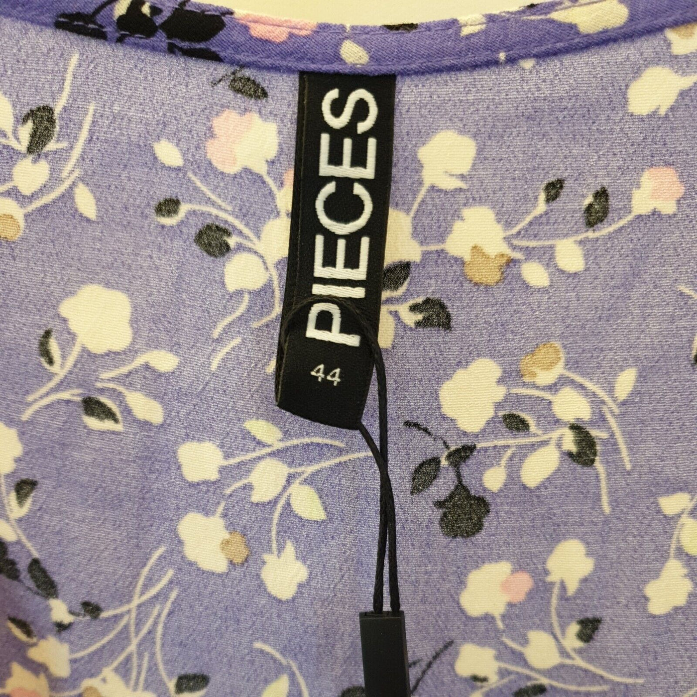 Pieces Purple Floral Dress Size 44****Ref V3