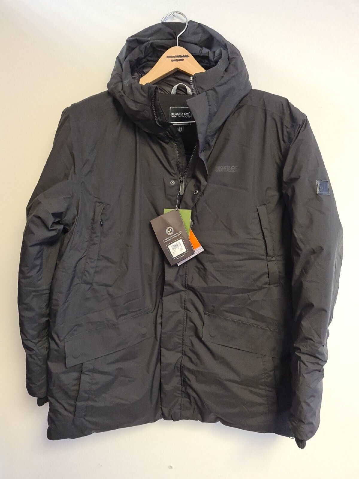 Regatta Yewbank Waterproof Jacket Black Size XL BNWT ref ****V28